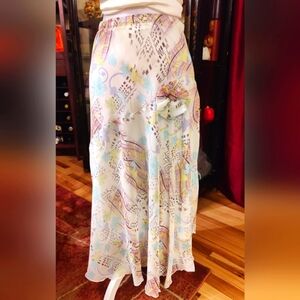 Vintage J. Marco Flora & Bow Skirt